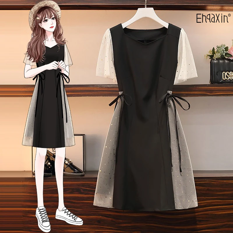 Летние новые женские платья EHQAXIN 2022, повседневное Сетчатое платье-трапеция с квадратным вырезом и шнуровкой для женщин
Летние новые женские платья EHQAXIN 2022, повседневное Сетчатое платье-трапеция с квадратным вырезом и шнуровкой для женщин