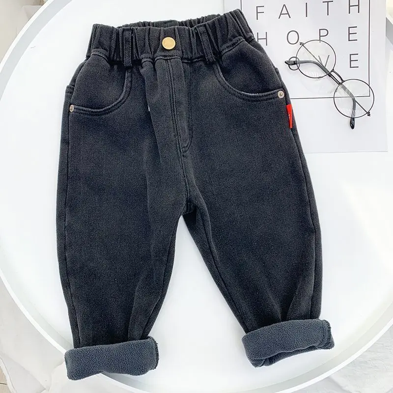 Winter Boys Clothes Denim Pants for Girls Children Pants Fleece Thermal Trousers Oversize Toddler Kids Pants Baby Cotton Jeans
Winter Boys Clothes Denim Pants for Girls Children Pants Fleece Thermal Trousers Oversize Toddler Kids Pants Baby Cotton Jeans