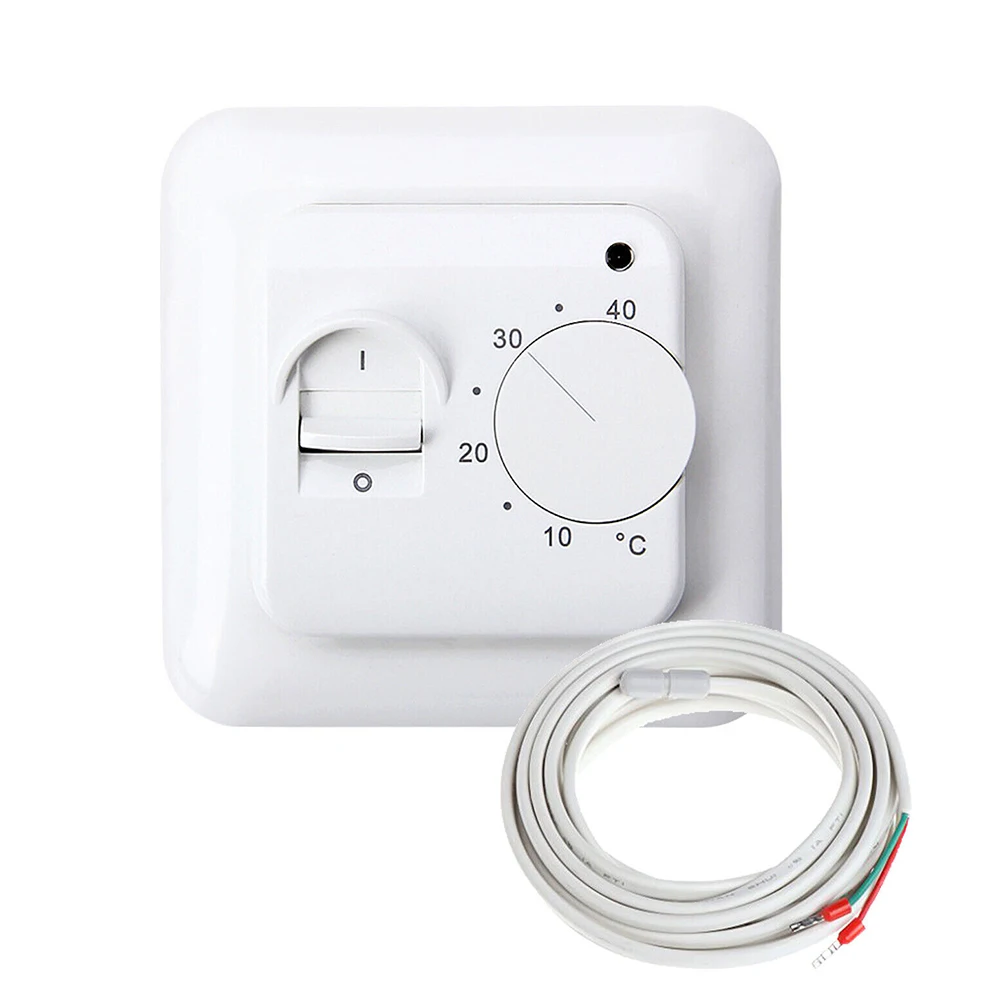 86x86 Mm Tool Thermostat Floor Sensor PC Material Thermostat Control Switch White Electric UnderFloor Floor Sensor
86x86 Mm Tool Thermostat Floor Sensor PC Material Thermostat Control Switch White Electric UnderFloor Floor Sensor