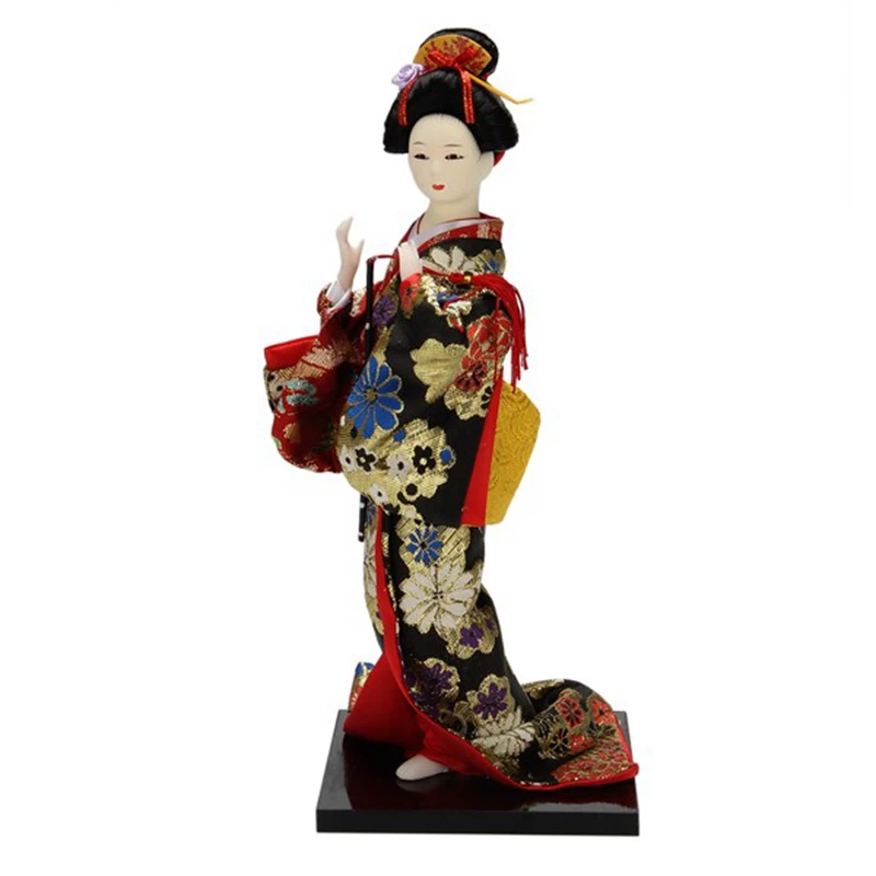 Японское кимоно Geisha Doll, традиционная искусственная кукла, скульптура с традиционным винтажным кимоно, 12 дюймов
Японское кимоно Geisha Doll, традиционная искусственная кукла, скульптура с традиционным винтажным кимоно, 12 дюймов