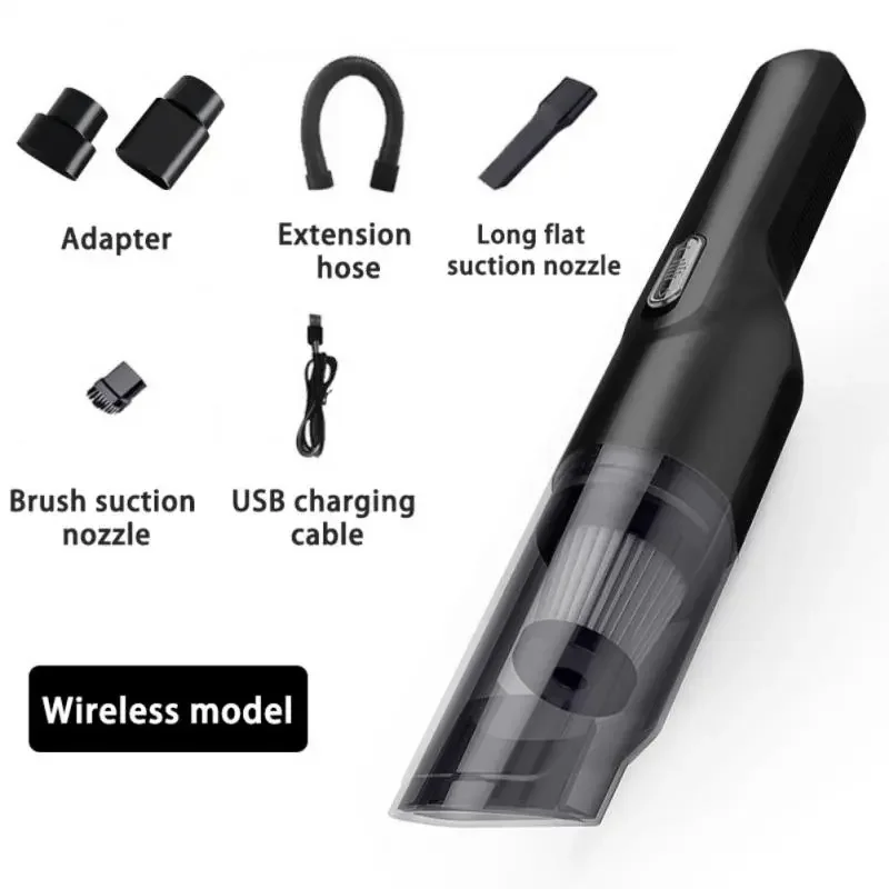 Cleaner wireless Handheld Car Vacuum Cleaner Home Car Dual-use Mini Vacuum Cleaner Built-in Large Capacity Battery 4500Pa
Cleaner wireless Handheld Car Vacuum Cleaner Home Car Dual-use Mini Vacuum Cleaner Built-in Large Capacity Battery 4500Pa