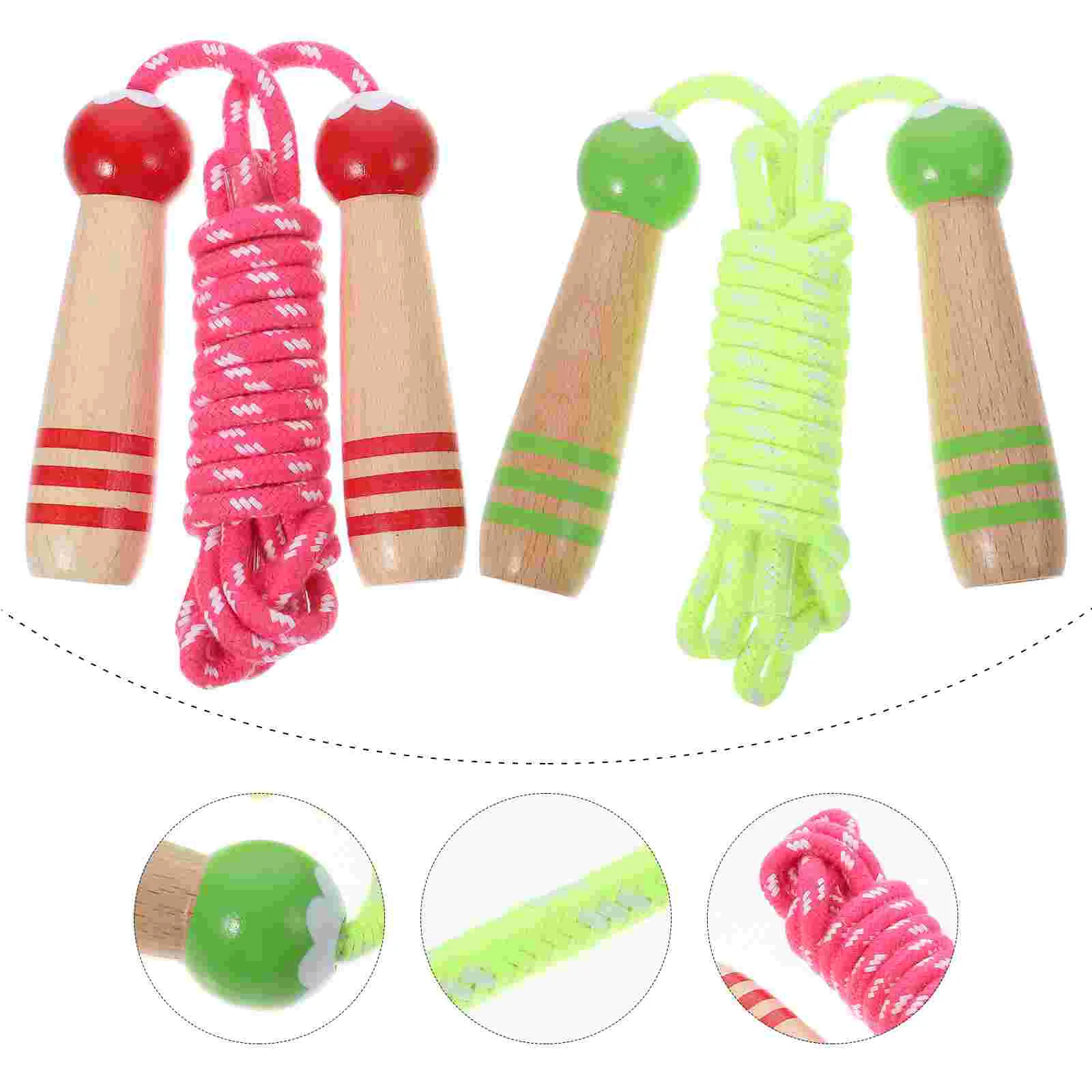 Children Jump Rope Adjustable Portable Exercise Jumping Ropes Wooden Handle Jump Rope Skipping Ropes Kids Fitness Supplies
Children Jump Rope Adjustable Portable Exercise Jumping Ropes Wooden Handle Jump Rope Skipping Ropes Kids Fitness Supplies