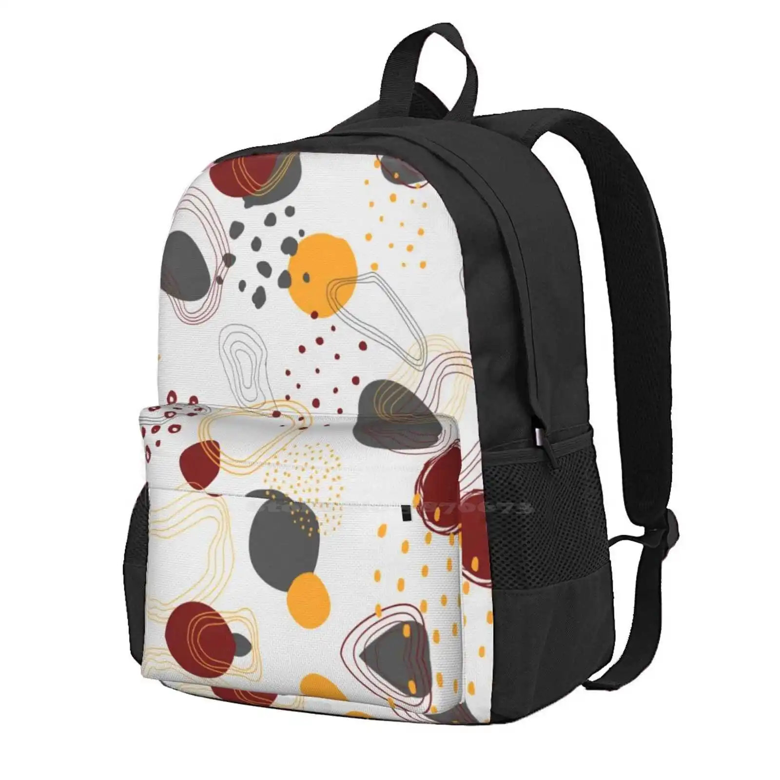 Dark Grey , Red And Mustard Yellow Abstract Surface Pattern School Bags For Teenage Girls Laptop Travel Bags Surface Pattern
Dark Grey , Red And Mustard Yellow Abstract Surface Pattern School Bags For Teenage Girls Laptop Travel Bags Surface Pattern