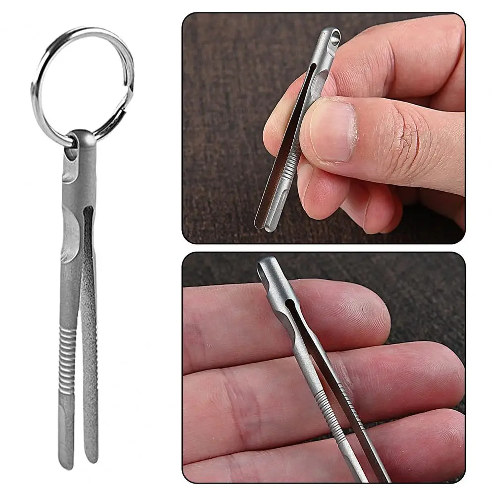Titanium Tweezer Practical Lightweight Reliable Pocket Pick Up Clamping Tweezer for Hiking EDC Tweezer Mini Tweezer
Titanium Tweezer Practical Lightweight Reliable Pocket Pick Up Clamping Tweezer for Hiking EDC Tweezer Mini Tweezer