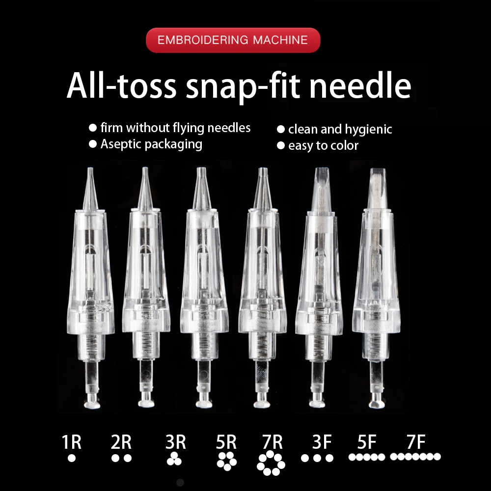 30/50/100 Pieces CE Certified Eyebrow Tattoo Needles Disposable Bayonet Micro Blade Needles for PMU Machine Agulhas Easy Click
30/50/100 Pieces CE Certified Eyebrow Tattoo Needles Disposable Bayonet Micro Blade Needles for PMU Machine Agulhas Easy Click