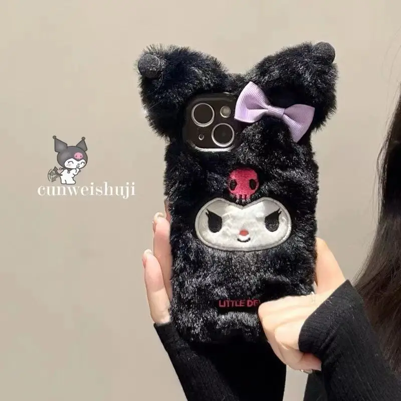 Kuromi Sanrio плюшевый милый мультяшный плюшевый чехол для Iphone на осень и зиму Плюшевые игрушки для девочек подарок на день рождения
Kuromi Sanrio плюшевый милый мультяшный плюшевый чехол для Iphone на осень и зиму Плюшевые игрушки для девочек подарок на день рождения