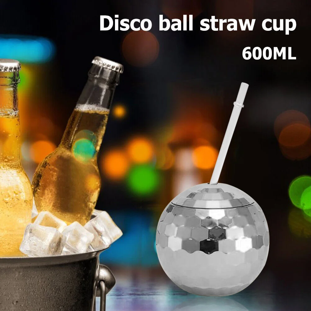 1/3PCS Disco Ball Cup Drink Cups 600ml With Lid And Straw Flash Cocktail Glass Nightclub Bar Party Wine Drink Goblets Drinkware
1/3PCS Disco Ball Cup Drink Cups 600ml With Lid And Straw Flash Cocktail Glass Nightclub Bar Party Wine Drink Goblets Drinkware