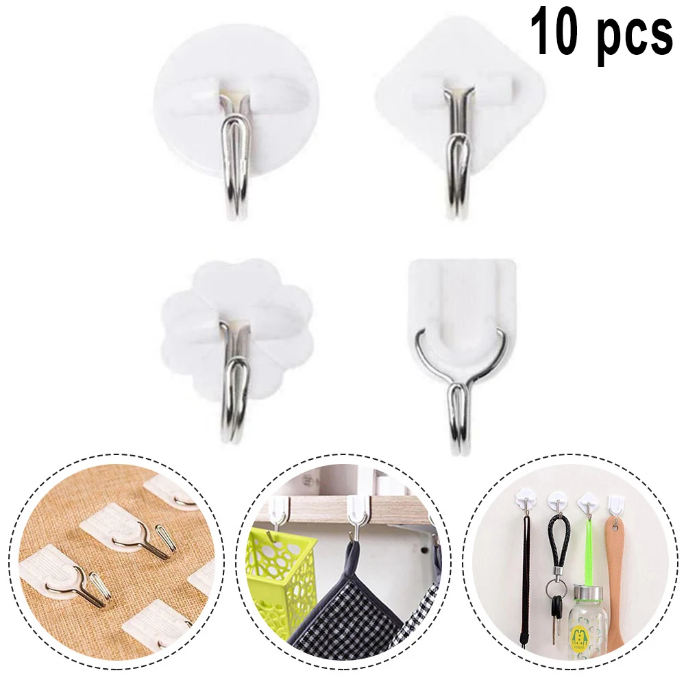 10Pcs Self Sticker Hooks U-Shaped Transparent Wall Hook Sticky Home Bathroom Kitchen Organizer Towel Key Umbrella Door Hooks
10Pcs Self Sticker Hooks U-Shaped Transparent Wall Hook Sticky Home Bathroom Kitchen Organizer Towel Key Umbrella Door Hooks