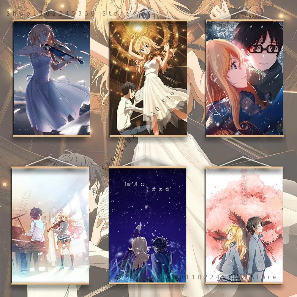 Canvas Painting Cartoon Anime Manga Your Lie In April Posters And Prints Living Room Decor Wall Art Bedroom Home Decoration
Canvas Painting Cartoon Anime Manga Your Lie In April Posters And Prints Living Room Decor Wall Art Bedroom Home Decoration