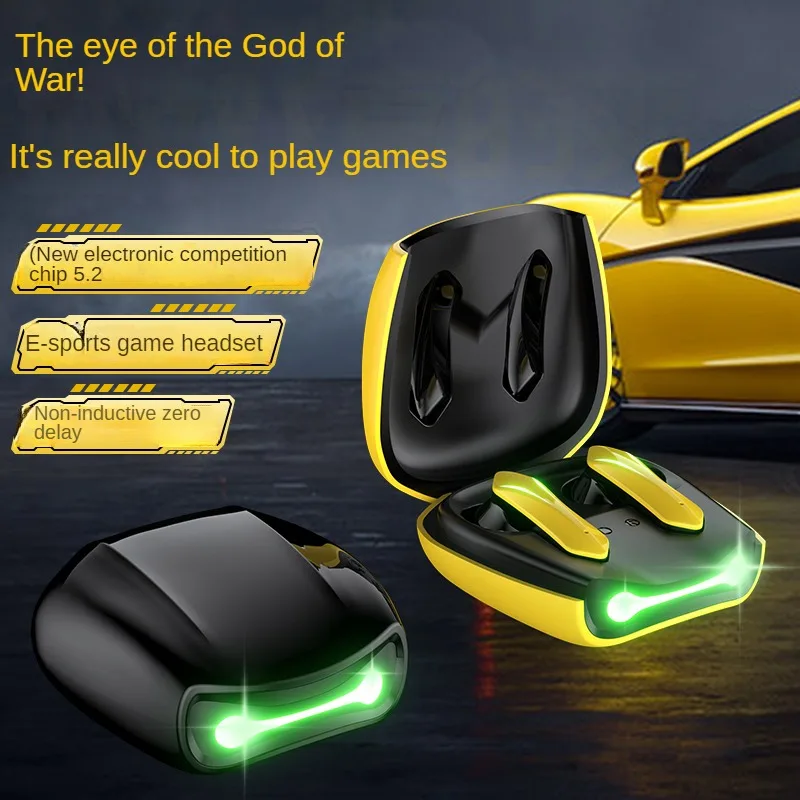 R05 TWS Gaming Bluetooth Headset Appearance Zero Latency Bluetooth 5.2 Earphone with Mic Waterproof Universal For All Phones
R05 TWS Gaming Bluetooth Headset Appearance Zero Latency Bluetooth 5.2 Earphone with Mic Waterproof Universal For All Phones