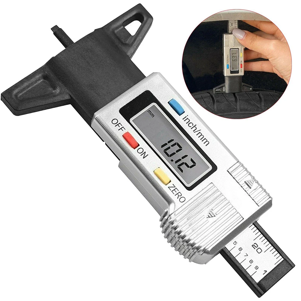 Tyre Depth Gauge Tread Motorbike Car Truck Digital Tester Brake Shoe Pad Metric/Inch System Interchange Suitable For Tread Depth
Tyre Depth Gauge Tread Motorbike Car Truck Digital Tester Brake Shoe Pad Metric/Inch System Interchange Suitable For Tread Depth