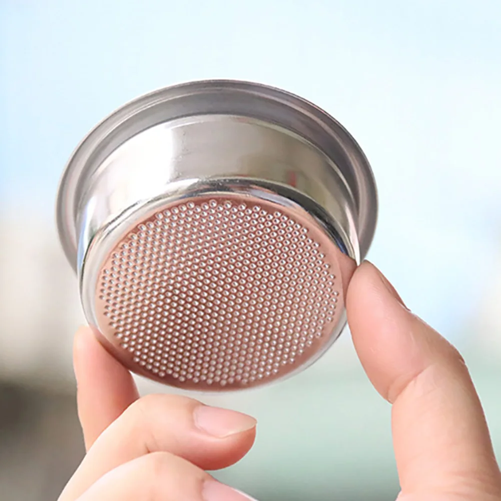 2 Cup Basket Filter 304 Stainless Steel 58mm Double Durable For Breville Portafilter Powder Tank Reusable Silver
2 Cup Basket Filter 304 Stainless Steel 58mm Double Durable For Breville Portafilter Powder Tank Reusable Silver