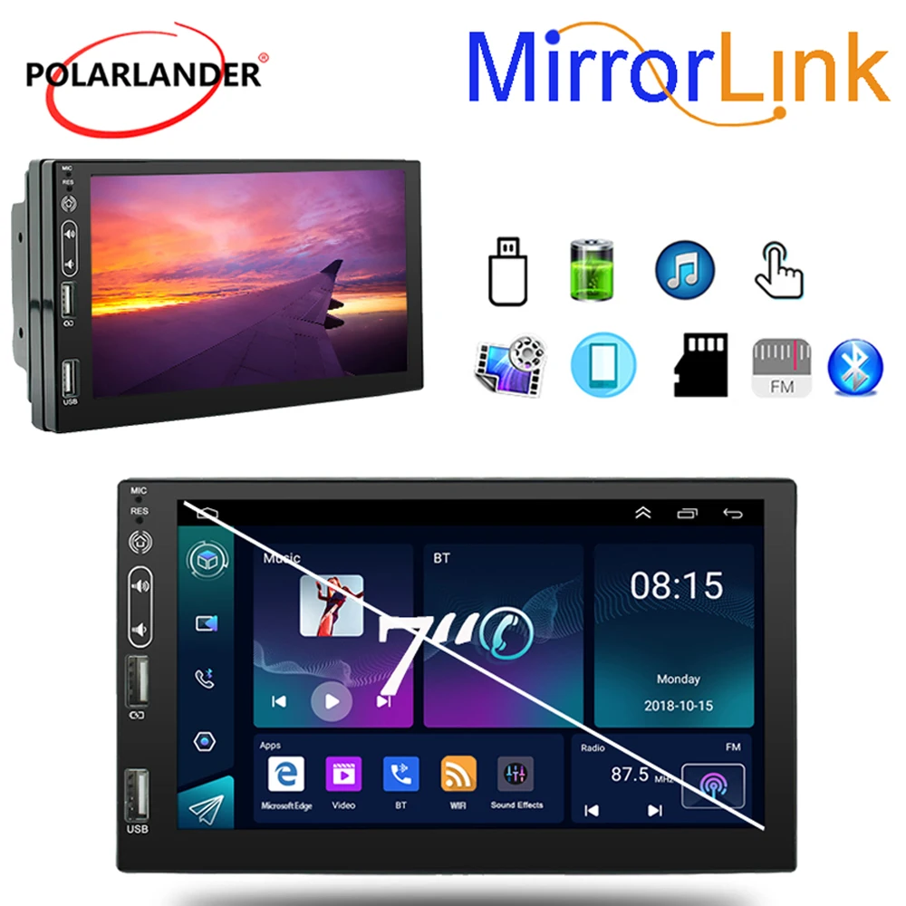 Автомобильный мультимедийный плеер Carplay с GPS, 7-дюймовый универсальный автомобильный Android 2 Din Android 10,0 Android 10 4-ядерный автомобильный стерео WIFI + 4G 1 + 16G
Автомобильный мультимедийный плеер Carplay с GPS, 7-дюймовый универсальный автомобильный Android 2 Din Android 10,0 Android 10 4-ядерный автомобильный стерео WIFI + 4G 1 + 16G