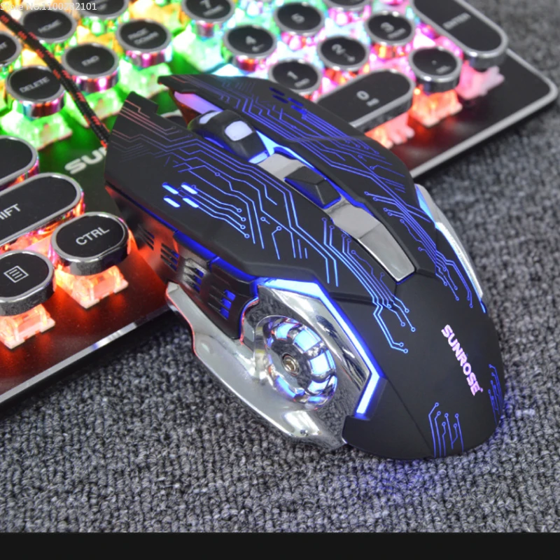 Glowing Mouse Wired 1200dpi Ergonomic Design Gaming Mouse USB Interface Suitable for Desktop Notebooks Mouse Com Fio Fashion A
Glowing Mouse Wired 1200dpi Ergonomic Design Gaming Mouse USB Interface Suitable for Desktop Notebooks Mouse Com Fio Fashion A