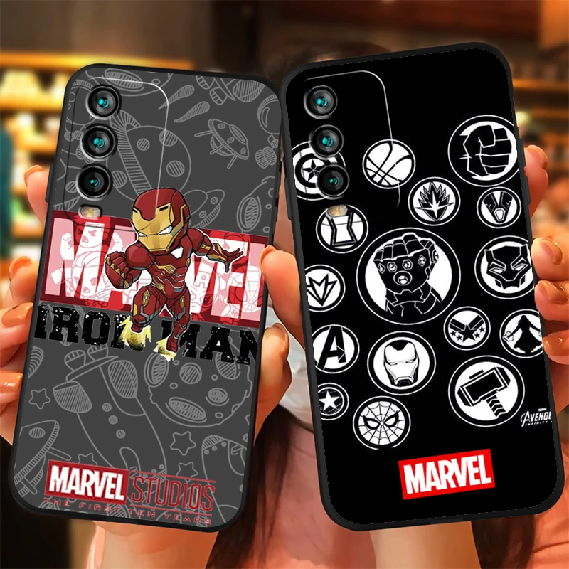 Marvel Iron Man Spiderman Phone Cases For Xiaomi Redmi Note 10 10S 10 Pro POCO F3 GT X3 GT M3 Pro X3 NFC Funda Soft TPU Coque
Marvel Iron Man Spiderman Phone Cases For Xiaomi Redmi Note 10 10S 10 Pro POCO F3 GT X3 GT M3 Pro X3 NFC Funda Soft TPU Coque