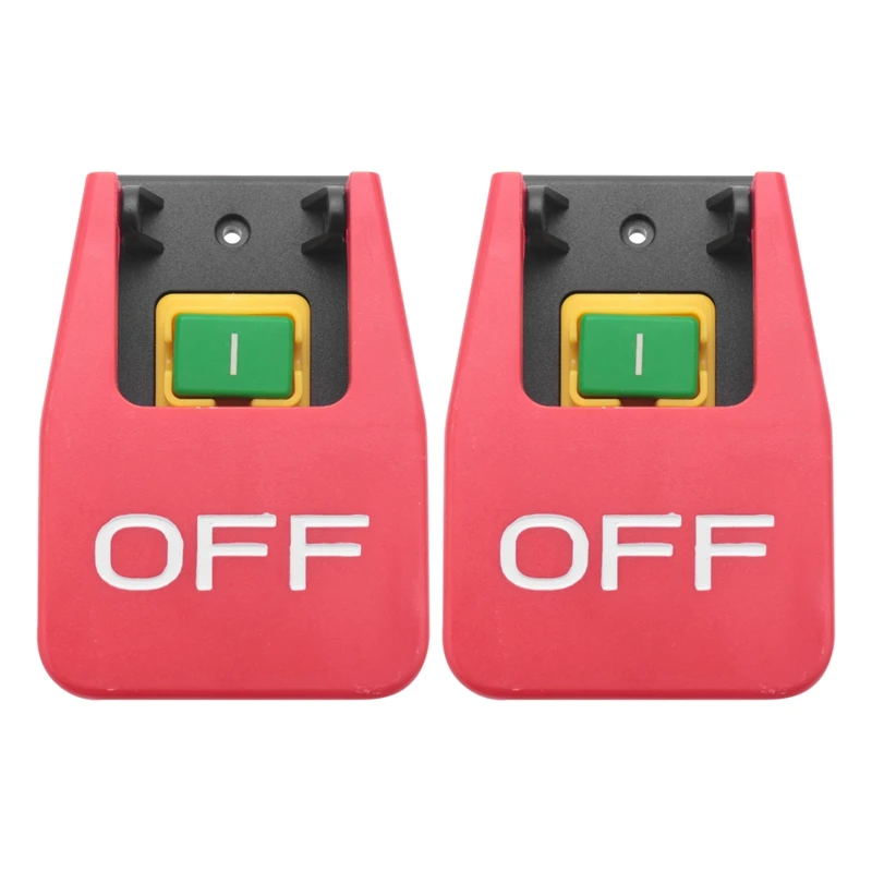 2X Off-On Red Cover Emergency Stop Push Button Switch 16A Power-Off/Undervoltage Protection Electromagnetic Start Switch
2X Off-On Red Cover Emergency Stop Push Button Switch 16A Power-Off/Undervoltage Protection Electromagnetic Start Switch