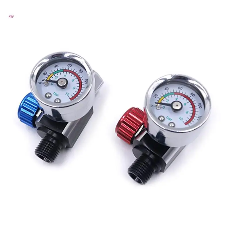 Paint Guns Air Pressure Regulator with Pressure Gauge Pneumatic Tool Adjusting for VALVE for Air Tools for spray G
Paint Guns Air Pressure Regulator with Pressure Gauge Pneumatic Tool Adjusting for VALVE for Air Tools for spray G