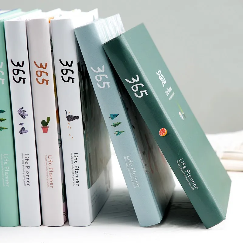 365 Planner Agenda Notebook Colorful Inner Page Illustration Yearly Daily Plan Journal Record Life Stationery Gifts
365 Planner Agenda Notebook Colorful Inner Page Illustration Yearly Daily Plan Journal Record Life Stationery Gifts
