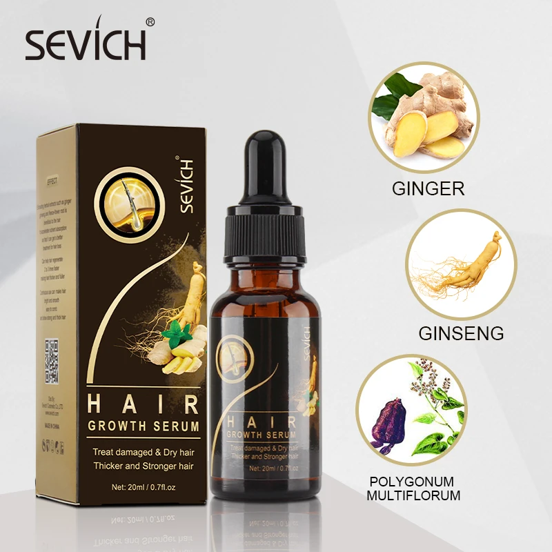 2pc 20ml Hair Growth Products Sevich Ginger Essence Hair Growing Essential Oil Serum Hair Care Prevent Hair Loss Scalp Treatment
2pc 20ml Hair Growth Products Sevich Ginger Essence Hair Growing Essential Oil Serum Hair Care Prevent Hair Loss Scalp Treatment