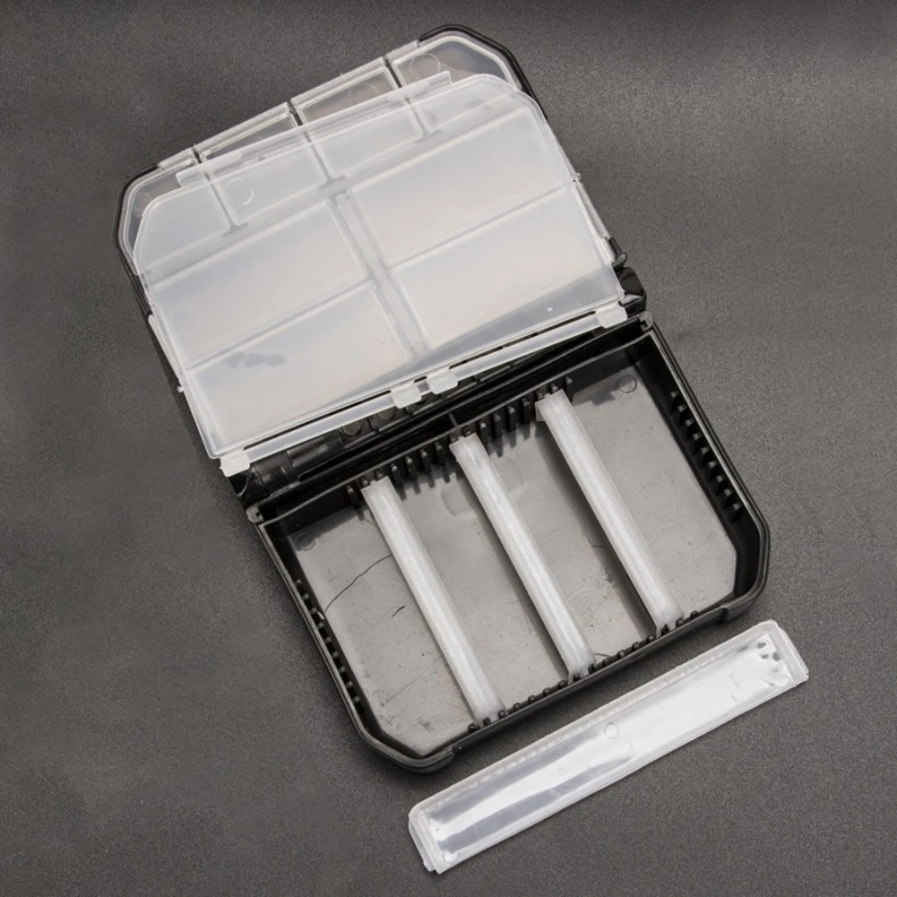 Fishing Tackle Box 130g/50g ABS Accessories Adjustable Black/White Portable 12*9.8*3.5cm/9.7*6.3*2.5cm Outdoor
Fishing Tackle Box 130g/50g ABS Accessories Adjustable Black/White Portable 12*9.8*3.5cm/9.7*6.3*2.5cm Outdoor