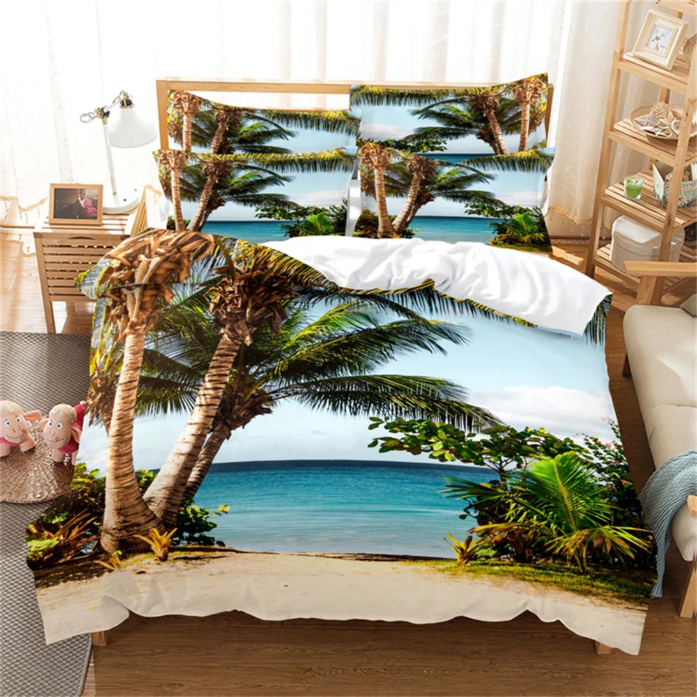 Beach Coconut 3D Tree Duvet Cover Ocean Beach Plants Bedding Set Comforter Cover Set for Boy Girls Bedroom Decor Bedding Sets
Beach Coconut 3D Tree Duvet Cover Ocean Beach Plants Bedding Set Comforter Cover Set for Boy Girls Bedroom Decor Bedding Sets