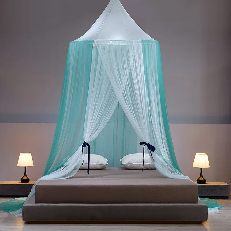 Simple Two-color Stitching Princess Wind Dome Canopy Household Installation-free Single Door Double Color Mosquito Net
Simple Two-color Stitching Princess Wind Dome Canopy Household Installation-free Single Door Double Color Mosquito Net