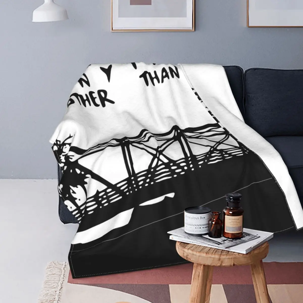 

One Tree Hill- Bridge Blanket Flannel Warm Throw Blankets Sofa Throw Blanket For Home Bedroom Office Throws Bedspread Quilt