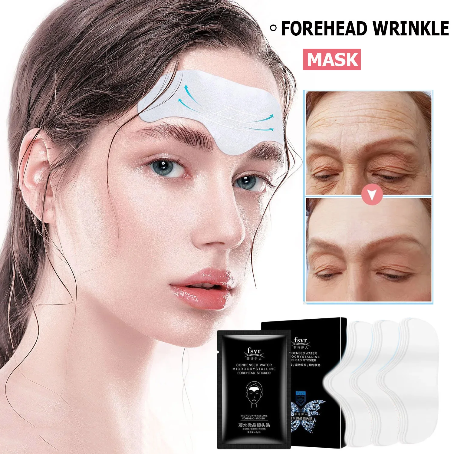 10PCS Forehead Wrinkle Patch Hyaluronic Face Mask Head Line Remover Gel Patches Lifting Anti-Aging Sticker Skin Care Beauty Tool
10PCS Forehead Wrinkle Patch Hyaluronic Face Mask Head Line Remover Gel Patches Lifting Anti-Aging Sticker Skin Care Beauty Tool