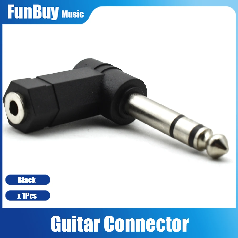 90 Degrees Angle 3.5mm to 6.35mm Audio Conversion Connector Converter AUX Headphone Cable
90 Degrees Angle 3.5mm to 6.35mm Audio Conversion Connector Converter AUX Headphone Cable