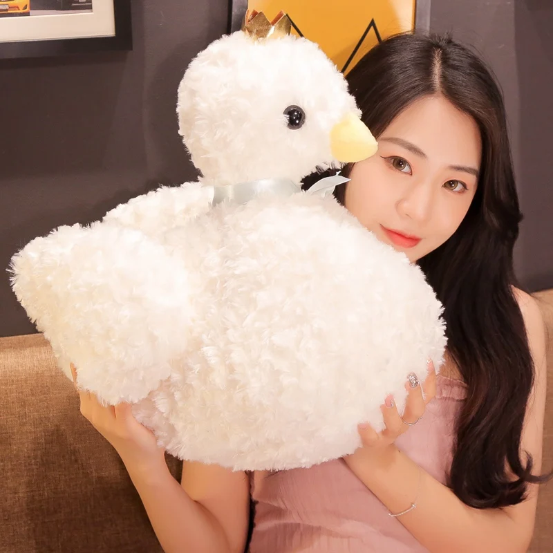 New Cartoon Cute 1pc Plush Animals Crown Swan Toys Super Soft Dolls Children Sleeping Accompany Pillow For Kids Birthday Gift
New Cartoon Cute 1pc Plush Animals Crown Swan Toys Super Soft Dolls Children Sleeping Accompany Pillow For Kids Birthday Gift