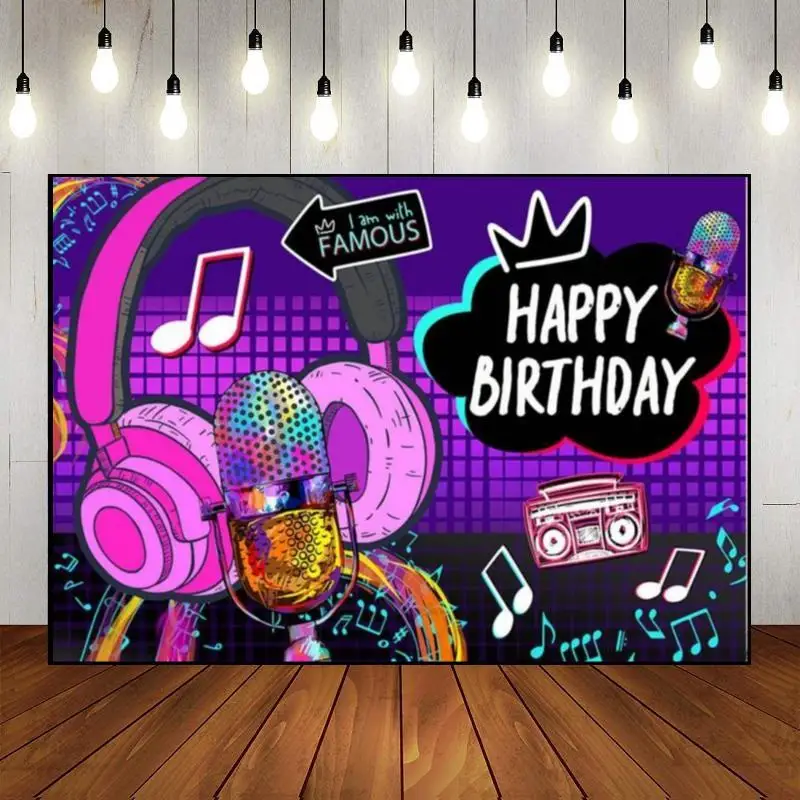 Happy Birthday Background Decoration Game Photo Custom Backdrop Party Photography Backdrops Spotlights Baby Shower Abstract
Happy Birthday Background Decoration Game Photo Custom Backdrop Party Photography Backdrops Spotlights Baby Shower Abstract