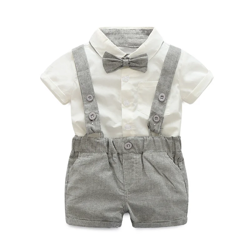 Clothes Summer Boys Baby Newborn Suspenders Suit Set 0-3 Years Boy Party Birthday Costume Short Sleeve Children Clothing
Clothes Summer Boys Baby Newborn Suspenders Suit Set 0-3 Years Boy Party Birthday Costume Short Sleeve Children Clothing