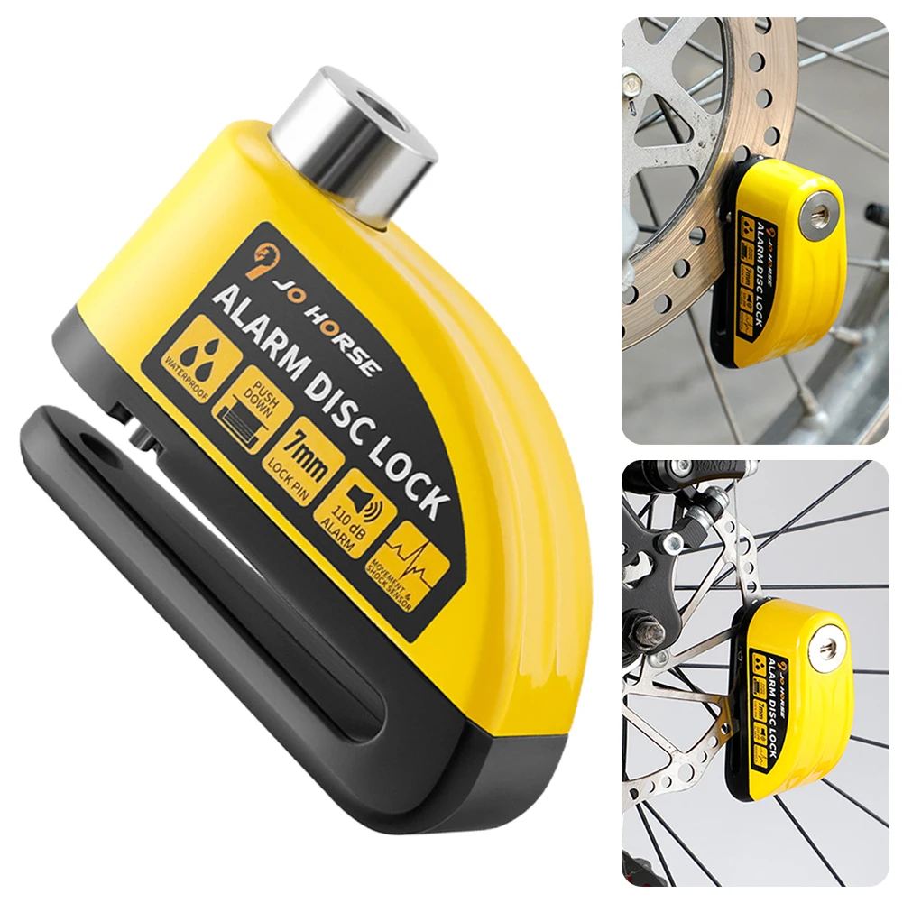 Bicycle Anti-Theft Disc Brake Lock For Motorcycle Bike Scooter Loud Alarm Wheel Security Alarm Disc Locks Cycling Accessories
Bicycle Anti-Theft Disc Brake Lock For Motorcycle Bike Scooter Loud Alarm Wheel Security Alarm Disc Locks Cycling Accessories