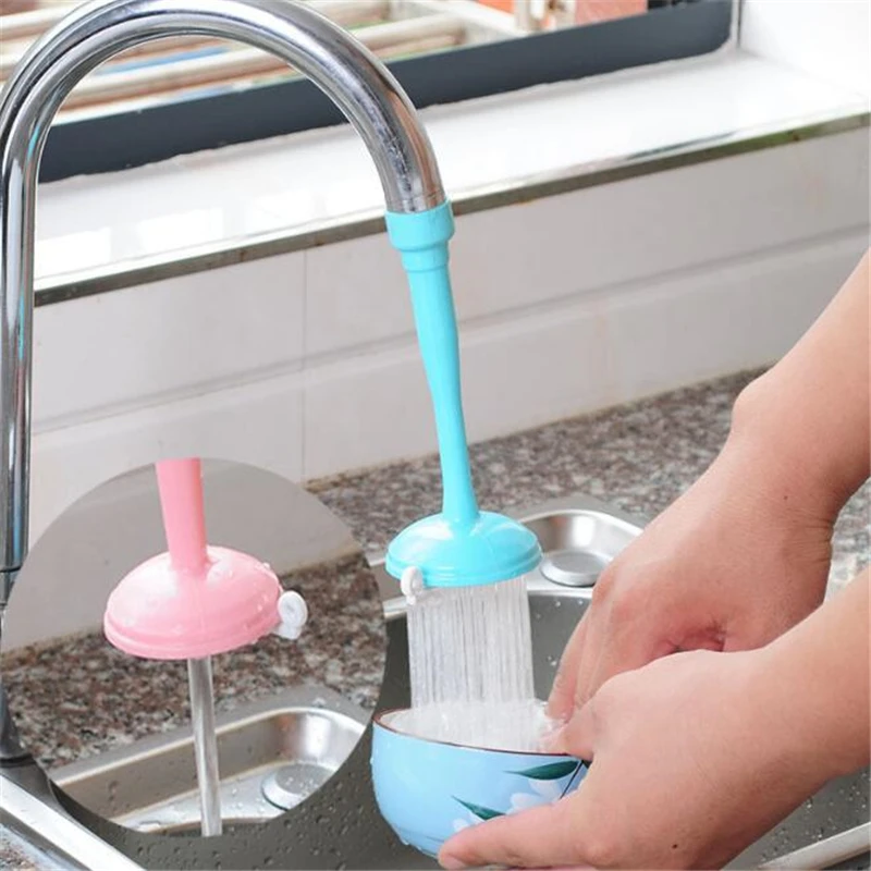 

360 Degree Rotating Kitchen Sprayers Adjustable Tap Nozzle Dual Water Spouts Water Saving Shower Head Kitchen Faucet Accessories