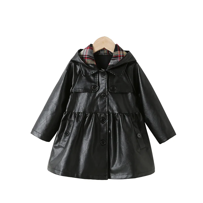 New Fashion Autumn Winter Western Style Leather Jacket Kids Fashion Casual Outer PU Leather Warm Tops 2022
New Fashion Autumn Winter Western Style Leather Jacket Kids Fashion Casual Outer PU Leather Warm Tops 2022
