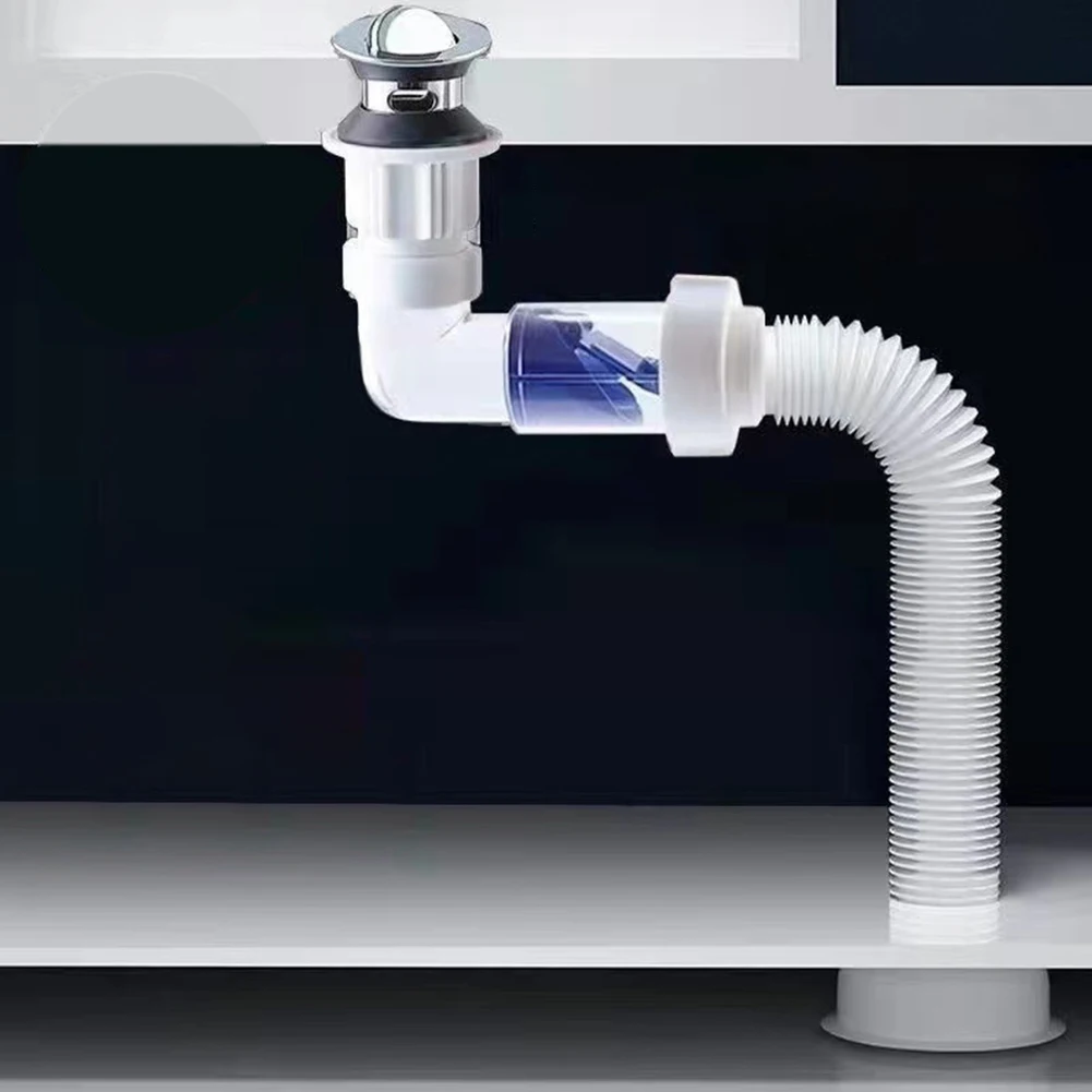 Kitchen Bathroom Sink Deodorant Launch Pipeline Household Sink Drain Pipe Rain Hose Washbasin Corrugated Curved Pipe
Kitchen Bathroom Sink Deodorant Launch Pipeline Household Sink Drain Pipe Rain Hose Washbasin Corrugated Curved Pipe