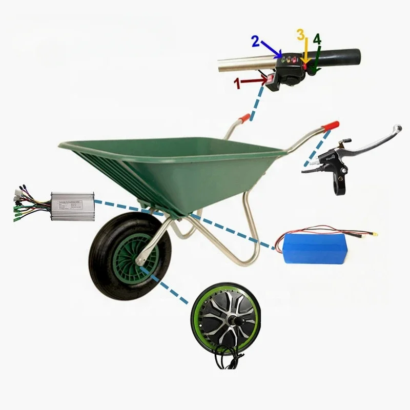 Best Sale Motor Kit 36V 500W Electric Wheelbarrow Motor Kit
Best Sale Motor Kit 36V 500W Electric Wheelbarrow Motor Kit