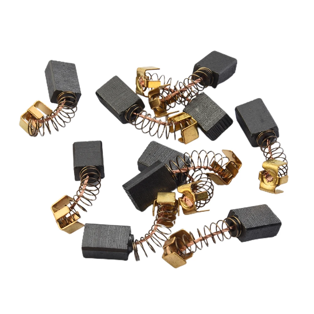 10PCS Carbon Brushes Replacement Parts For Electric Motors CB85 CB57 CB64 191627-8 191956-9 Quality Tool Accessories
10PCS Carbon Brushes Replacement Parts For Electric Motors CB85 CB57 CB64 191627-8 191956-9 Quality Tool Accessories