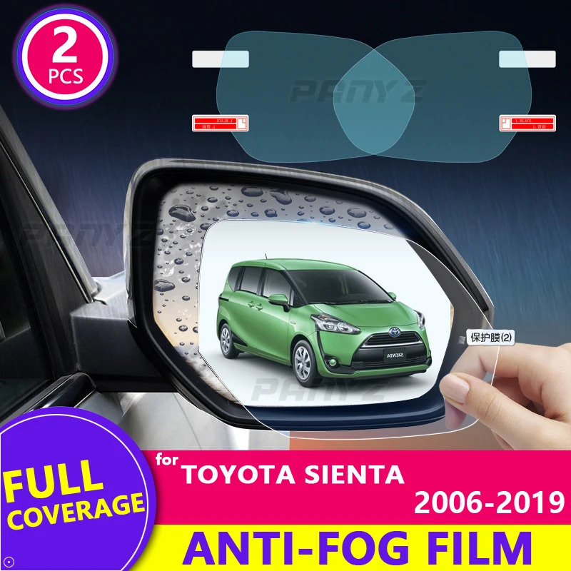 Полноэкранная противотуманная пленка с защитой от дождя для Toyota Sienta 2006 ~ 2019 XP80 XP170 80 170, для костей, для автомобиля, для оформления заднего вида, 2018
Полноэкранная противотуманная пленка с защитой от дождя для Toyota Sienta 2006 ~ 2019 XP80 XP170 80 170, для костей, для автомобиля, для оформления заднего вида, 2018