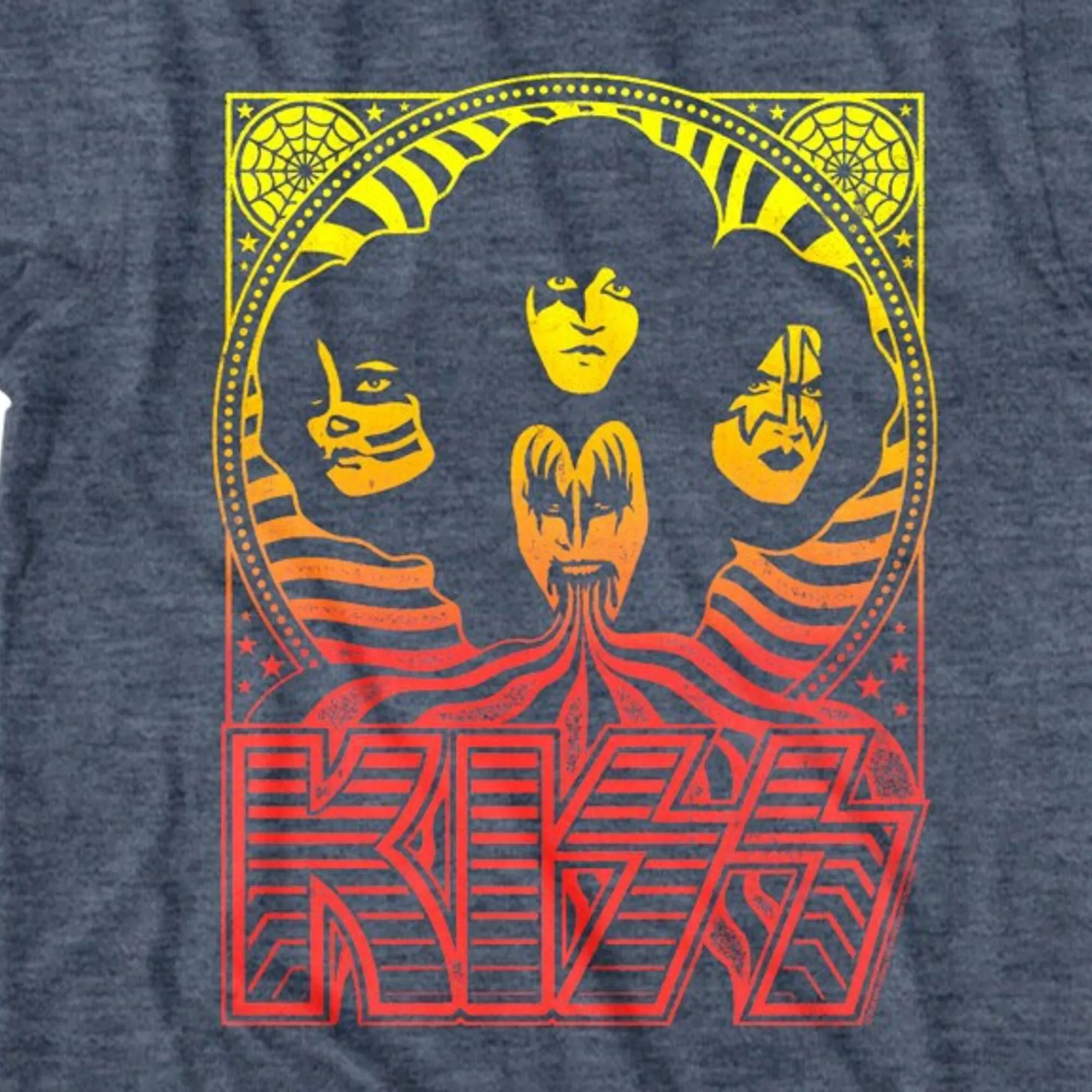 Футболка Kiss Radio Waves для взрослых