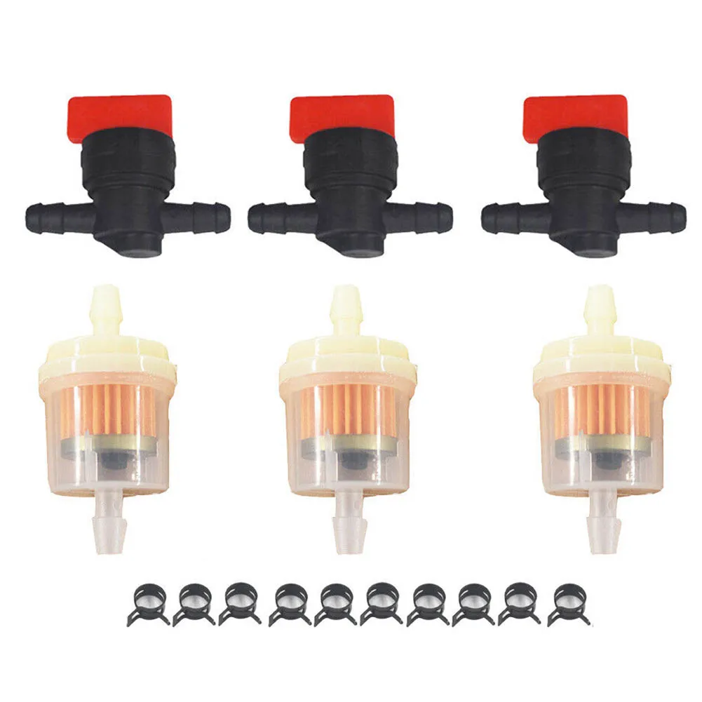 Clamp Fuel Filter 1 Set Accessories Chiansaw Garden Supplies Lawn Mower Parts Outdoor Plastic For AM36141 / AM107340
Clamp Fuel Filter 1 Set Accessories Chiansaw Garden Supplies Lawn Mower Parts Outdoor Plastic For AM36141 / AM107340