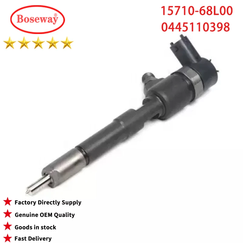 The New Co-Rail Injector Assembly 15710-68l00 0445110398 Is Suitable For Suzuki Swift
The New Co-Rail Injector Assembly 15710-68l00 0445110398 Is Suitable For Suzuki Swift