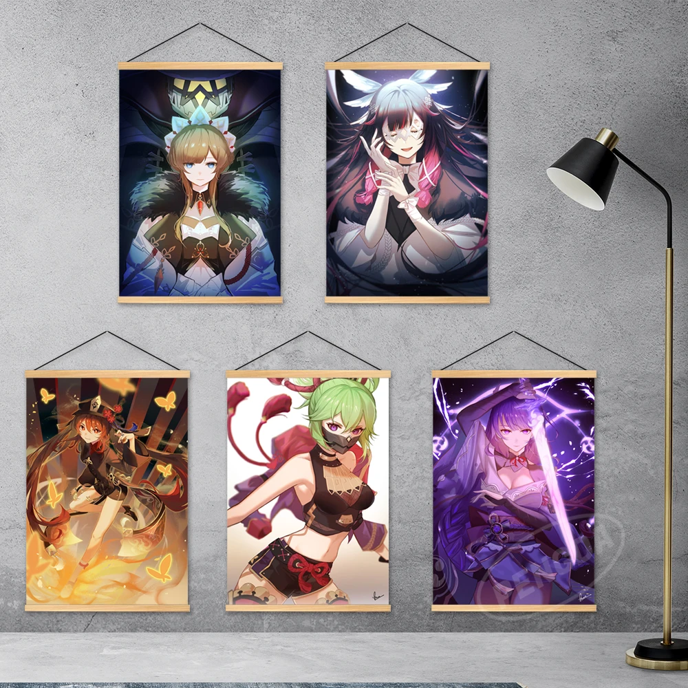 HD Genshin Impact деревянная подвесная фотография холст Beelzebul печать Декор для дома Yae Miko плакат модульные картины настенные картины
HD Genshin Impact деревянная подвесная фотография холст Beelzebul печать Декор для дома Yae Miko плакат модульные картины настенные картины