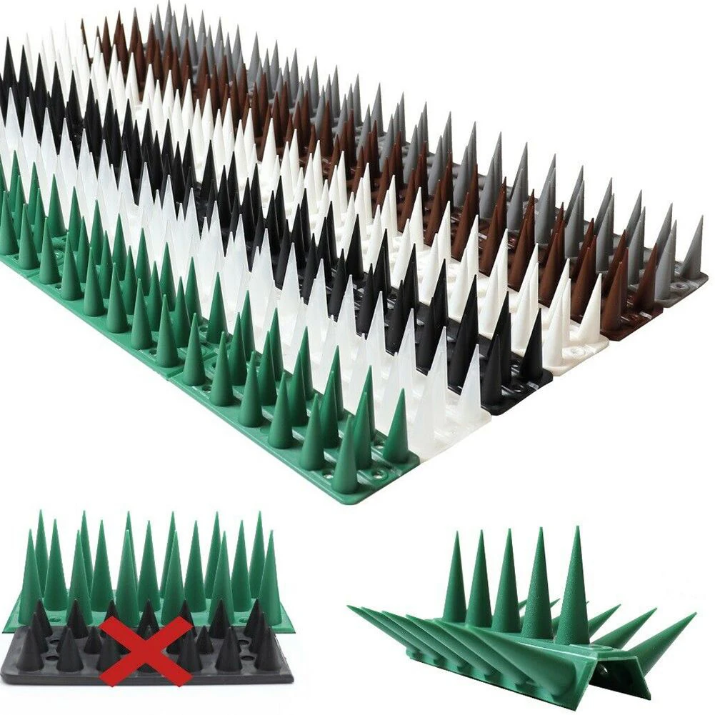 ~Spike Defender Plastic ~Bird Repellent Thorn Fence ~Wall Spikes Garden ~Security Intruder Burglar ~Anti Cat Climb 43*4*3.5cm
~Spike Defender Plastic ~Bird Repellent Thorn Fence ~Wall Spikes Garden ~Security Intruder Burglar ~Anti Cat Climb 43*4*3.5cm