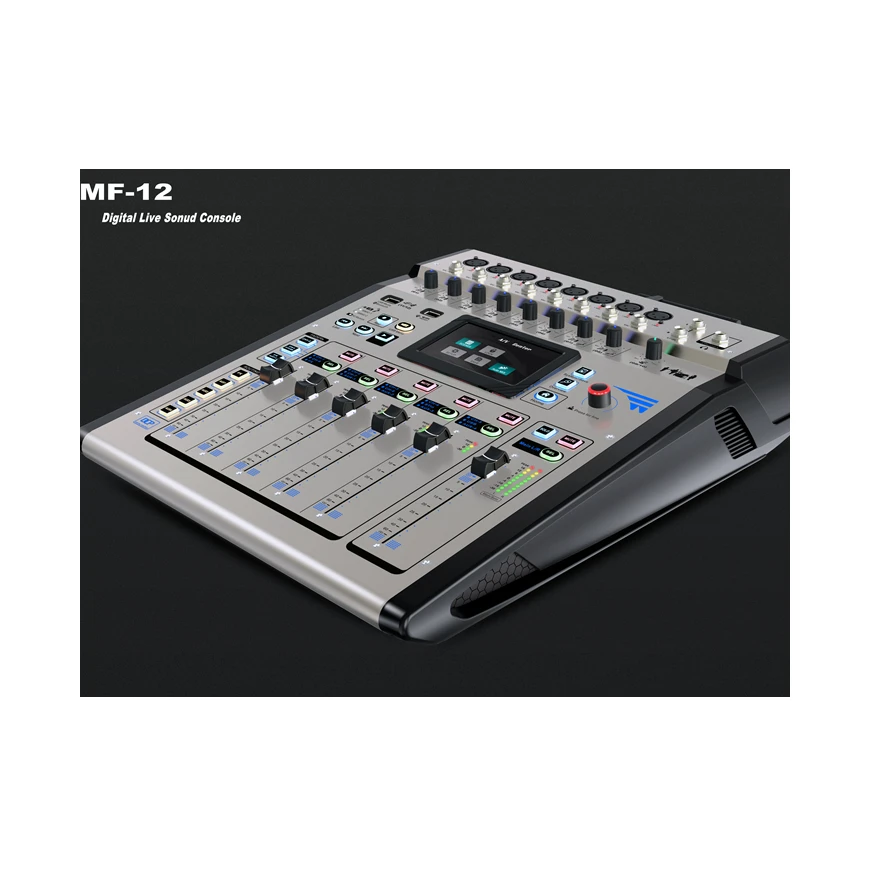 

MF-12 Hot Selling DSP Effect 12channels Disco Bar Club Home Digital Audio Mixer Digital Sound Live Mixer Console Professional Dj