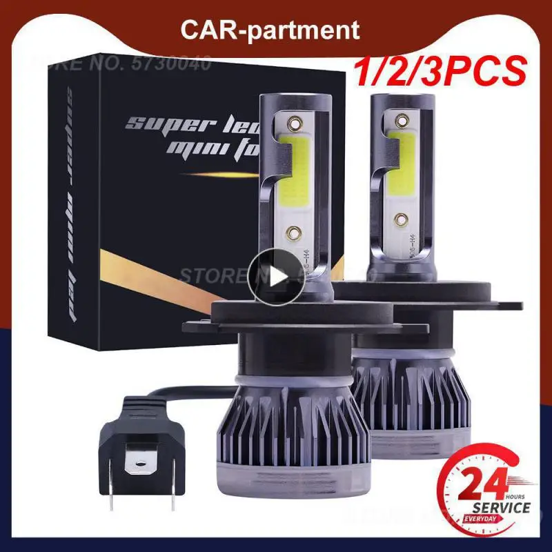 1/2/3PCS 9003 HB2 LED Headlight Conversion Kit COB Hi/Lo Bulbs 120W 26000LM Power 6000K White light 
1/2/3PCS 9003 HB2 LED Headlight Conversion Kit COB Hi/Lo Bulbs 120W 26000LM Power 6000K White light