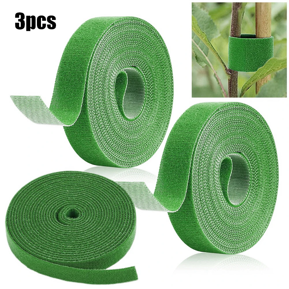 3 Rolls Green Garden Twine Tie Tape Plant Ties Hook & Loop Garden Supports Bamboo Cane Wrap Support Garden Vines Ties For Home
3 Rolls Green Garden Twine Tie Tape Plant Ties Hook & Loop Garden Supports Bamboo Cane Wrap Support Garden Vines Ties For Home