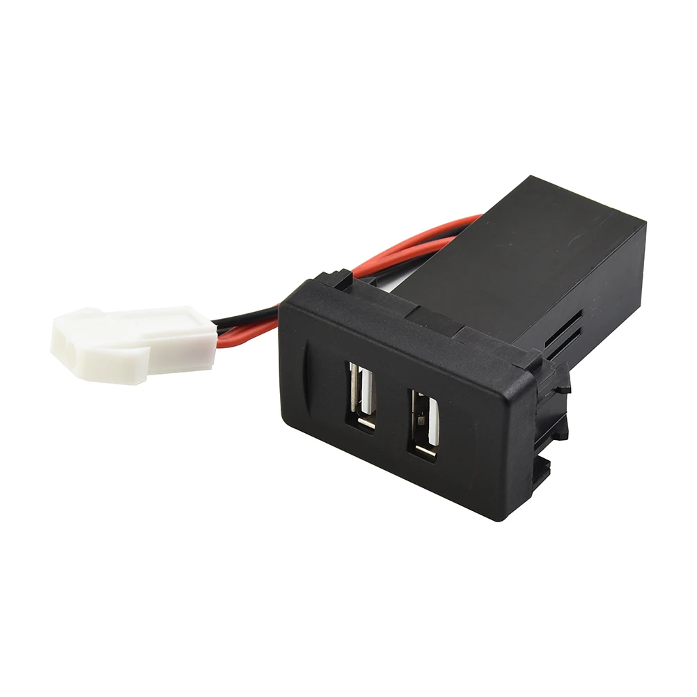 2.1A Car Charger Socket Light Built-In Socket For Transport T4 Charger Dual USB Port Charger Wire Harness Car Universal
2.1A Car Charger Socket Light Built-In Socket For Transport T4 Charger Dual USB Port Charger Wire Harness Car Universal
