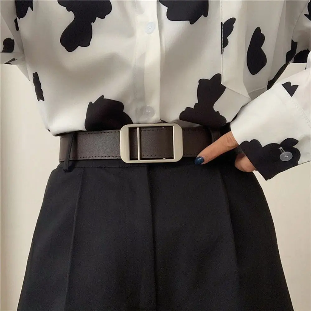 Women Casual Vintage Luxury Design Leather Belt Thin Waist Strap Trouser Dress Belts Non-Porous Buckle Waistband
Women Casual Vintage Luxury Design Leather Belt Thin Waist Strap Trouser Dress Belts Non-Porous Buckle Waistband