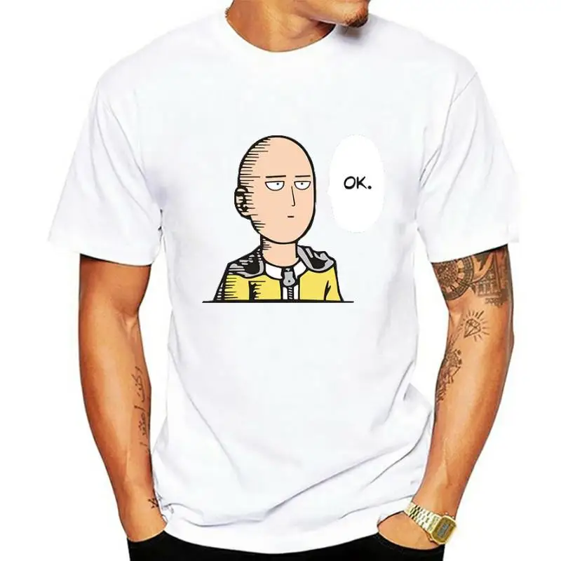One Punch Man Saitama Sensei Japan Anime Euro Size 100% Cotton T-shirt Summer Casual O-Neck Tshirt For Men And Women Funny
One Punch Man Saitama Sensei Japan Anime Euro Size 100% Cotton T-shirt Summer Casual O-Neck Tshirt For Men And Women Funny